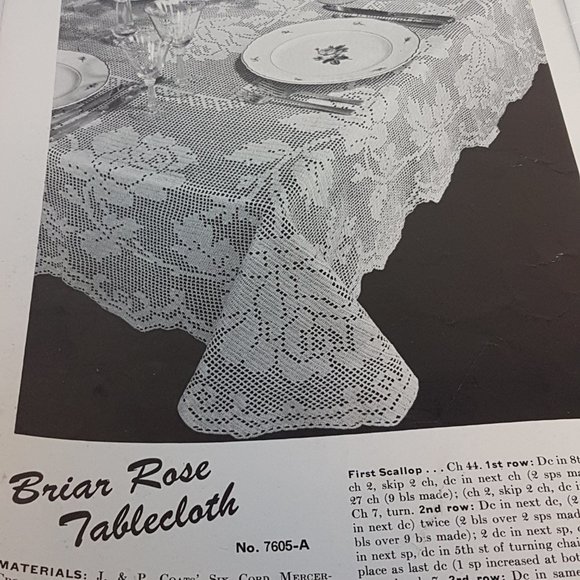 Vintage 1940s CANADIAN SPOOL COTTON COMPANY Ideas for Home Decoration Book 396 - Picture 16 of 16